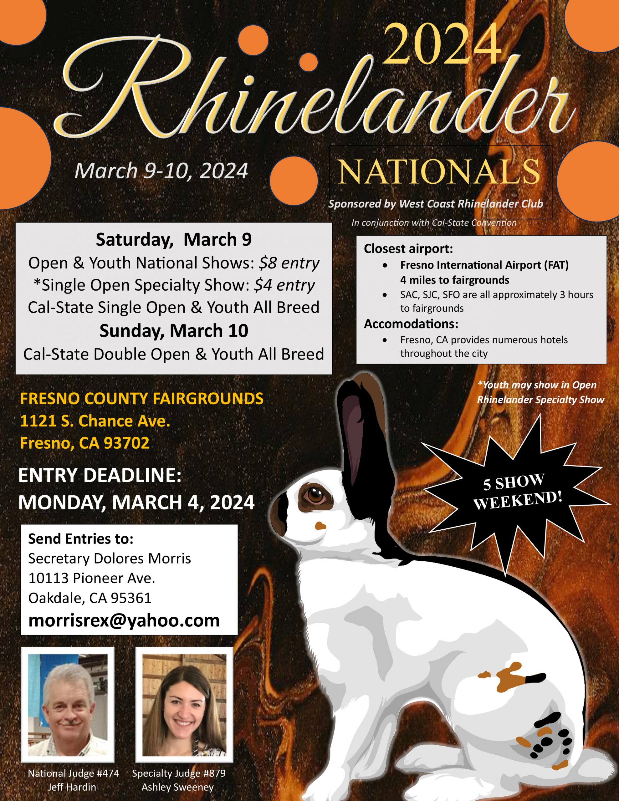 Rhinelander Nationals 2024 in Fresno, California - Rhinelander Rabbit ...